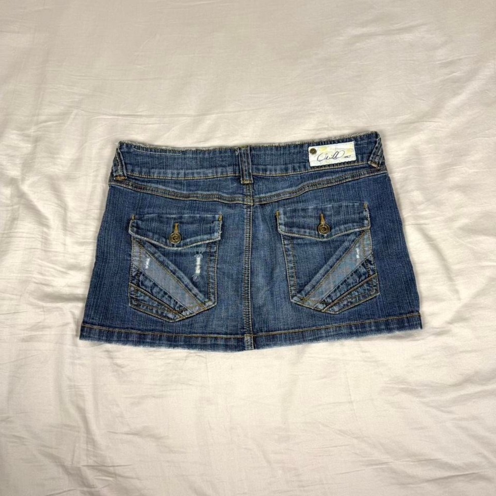 Vintage y2k O'Neill denim mini skirt - Picture 4 of 5